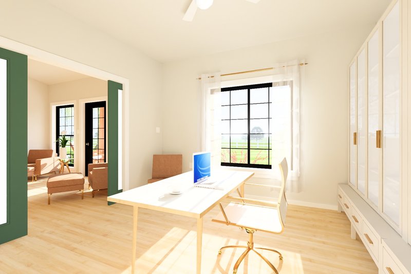 House Blueprint - Interior - Other 1 for Farmhouse House Plan #126-247 - 3 bed, 2 bath