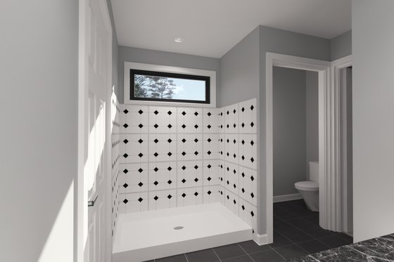 Interior - Master Bathroom for Modern House Plan #513-2407 - 3 bed, 2 bath