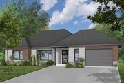 Ranch Style House Plan - 2 Beds 1 Baths 2012 Sq/Ft Plan #23-2650 