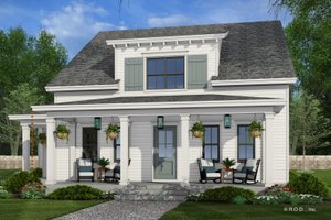 Farmhouse Exterior - Front Elevation Plan #51-1277