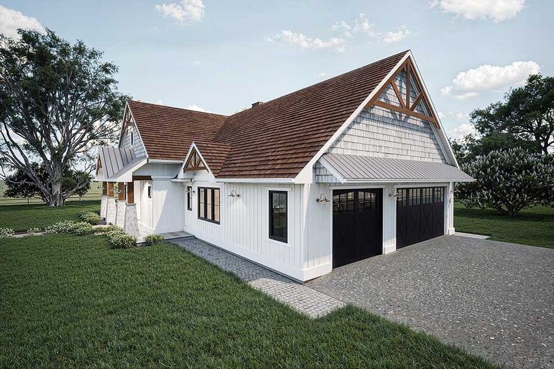 Home Plan - Exterior - Other Elevation 1 for Farmhouse House Plan #1101-26 - 3 bed, 2.5 bath