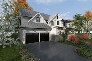 Exterior - Other Elevation for Farmhouse House Plan #1101-11 - 3 bed, 2.5 bath