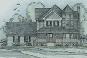 Victorian Style House Plan - 3 Beds 2.5 Baths 2813 Sq/Ft Plan #31-137 