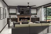 Modern Style House Plan - 3 Beds 2 Baths 1986 Sq/Ft Plan #455-296 