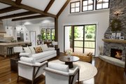 Ranch Style House Plan - 3 Beds 2.5 Baths 2379 Sq/Ft Plan #54-565 