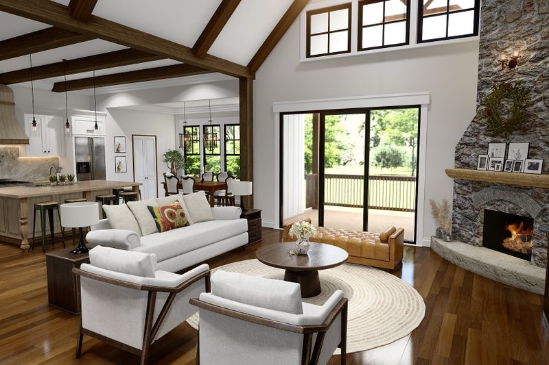House Design - Interior - Other for Ranch House Plan #54-565 - 3 bed, 2.5 bath