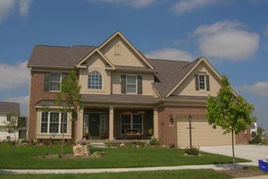 House Plan Design - Exterior - Front Elevation for Traditional House Plan #1053-55 - 4 bed, 3 bath