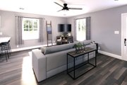 Country Style House Plan - 2 Beds 1 Baths 864 Sq/Ft Plan #44-203 
