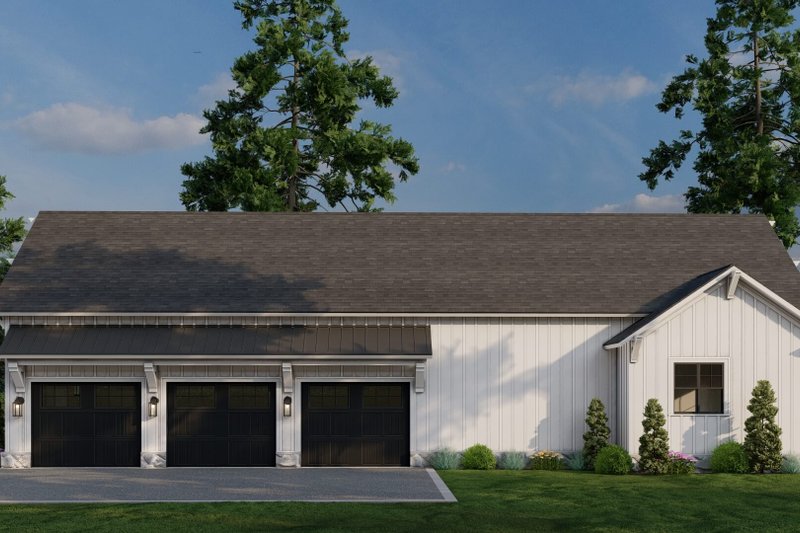 House Design - Exterior - Other Elevation for Farmhouse House Plan #923-395 - 3 bed, 2.5 bath