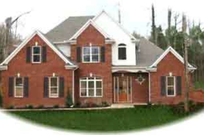 Colonial Style House Plan - 3 Beds 2.5 Baths 2327 Sq/Ft Plan #81-537