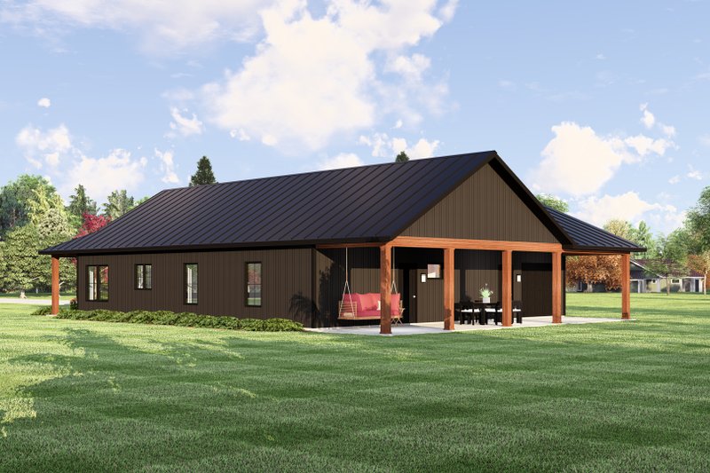 Home Plan - Exterior - Other Elevation 1 for Country House Plan #1064-330 - 1 bed, 1.5 bath