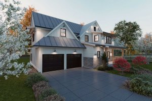 Exterior - Other Elevation 1 for Farmhouse House Plan #1101-11 - 3 bed, 2.5 bath