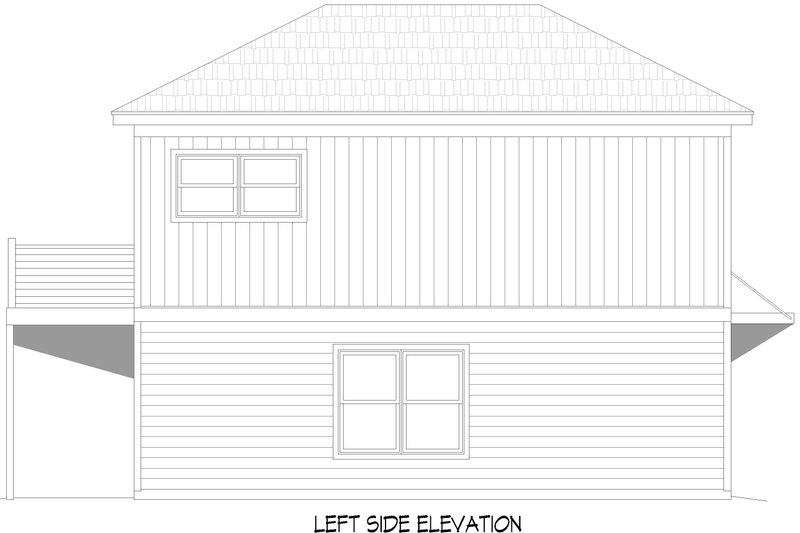 Architectural House Design - Exterior - Other Elevation for Contemporary House Plan #932-1030 - 1 bed, 1.5 bath