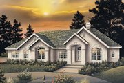 Traditional Style House Plan - 4 Beds 3 Baths 2408 Sq/Ft Plan #57-277 