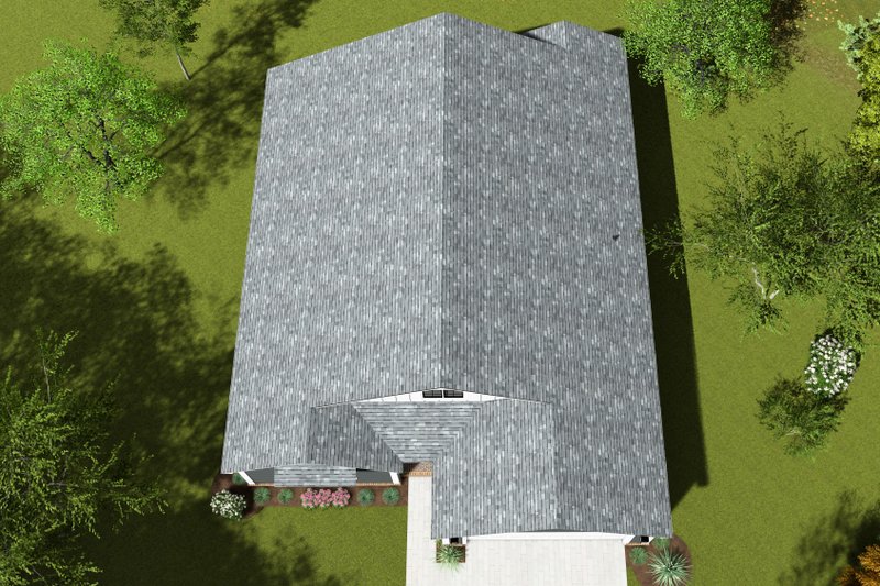 Architectural House Design - Exterior - Other Elevation 3 for Cottage House Plan #513-2240 - 3 bed, 2 bath