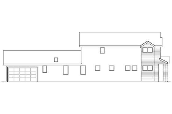 Exterior - Other Elevation House Plan #124-908 - 3 bed, 2.5 bath