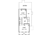 Southern Style House Plan - 3 Beds 2 Baths 1667 Sq/Ft Plan #329-107 
