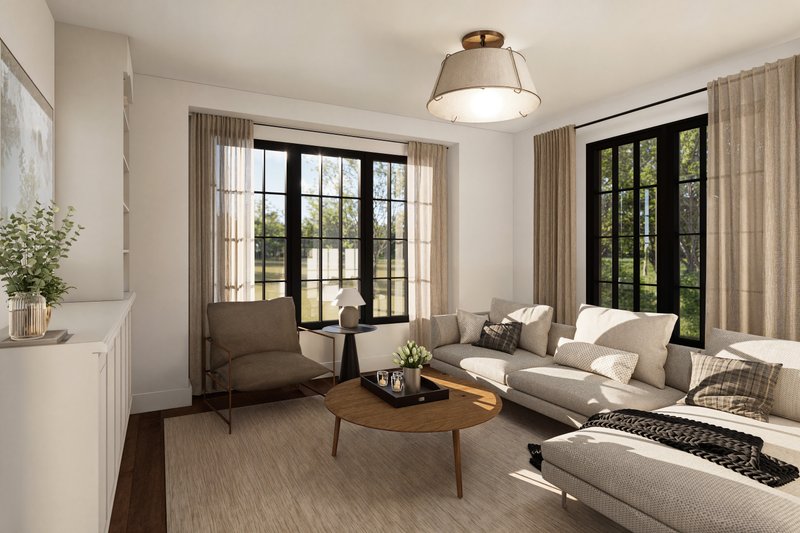 Dream House Plan - Interior - Family Room 3 for Farmhouse House Plan #23-741 - 3 bed, 1.5 bath
