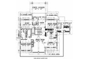 Log Style House Plan - 4 Beds 4 Baths 6626 Sq/Ft Plan #117-506 