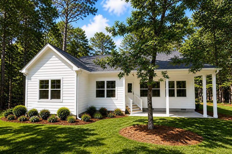 Home Plan - Exterior - Rear Elevation for Craftsman House Plan #20-2269 - 3 bed, 2 bath