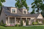 Cabin Style House Plan - 3 Beds 3.5 Baths 1873 Sq/Ft Plan #923-374 