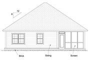 Bungalow Style House Plan - 3 Beds 2 Baths 1581 Sq/Ft Plan #513-2085 