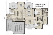 Farmhouse Style House Plan - 3 Beds 3.5 Baths 3138 Sq/Ft Plan #51-1235 