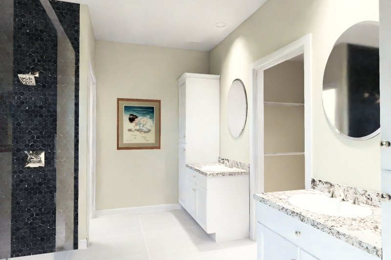 Home Plan - Interior - Master Bathroom for Cottage House Plan #513-2489 - 3 bed, 3 bath