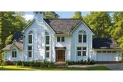 European Style House Plan - 5 Beds 3.5 Baths 2411 Sq/Ft Plan #3-201 