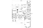 Mediterranean Style House Plan - 5 Beds 3.5 Baths 4265 Sq/Ft Plan #420-285 