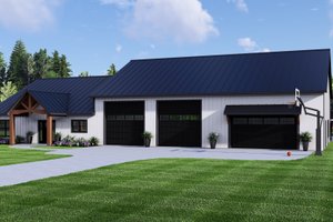 Exterior - Other Elevation for Barndominium House Plan #1064-304 - 3 bed, 2.5 bath