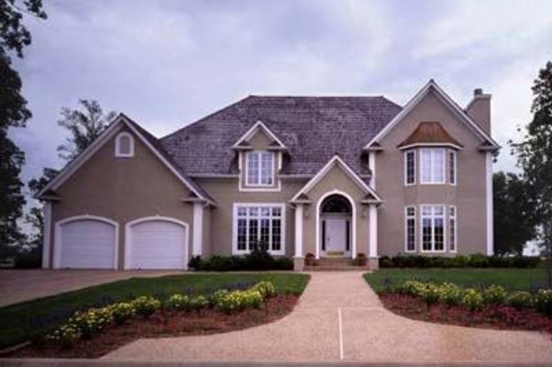 Home Plan - European Exterior - Front Elevation Plan #52-147