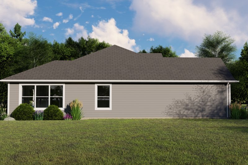 House Blueprint - Exterior - Other Elevation 1 for Ranch House Plan #1064-112 - 3 bed, 2 bath
