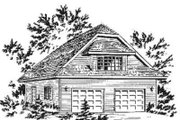 Traditional Style House Plan - 1 Beds 1 Baths 566 Sq/Ft Plan #18-401 