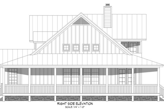 Exterior - Other Elevation 1 for Traditional House Plan #932-528 - 3 bed, 2.5 bath
