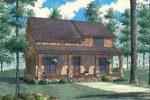 Country Exterior - Front Elevation Plan #923-90