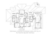 European Style House Plan - 4 Beds 4.5 Baths 4656 Sq/Ft Plan #1054-30 