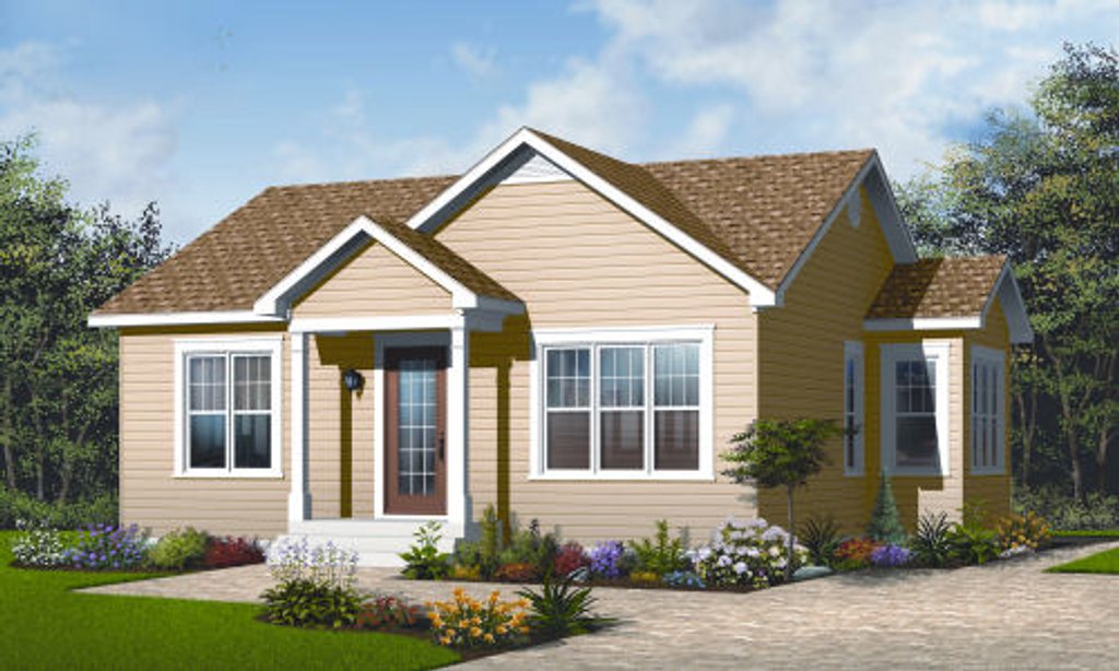 Ranch Style House Plan 2 Beds 1 Baths 880 Sq Ft Plan 23 2199