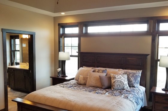 Interior - Master Bedroom 1 for Craftsman House Plan #70-1481 - 3 bed, 2.5 bath