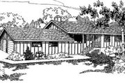 Ranch Style House Plan - 3 Beds 2 Baths 1388 Sq/Ft Plan #60-305 