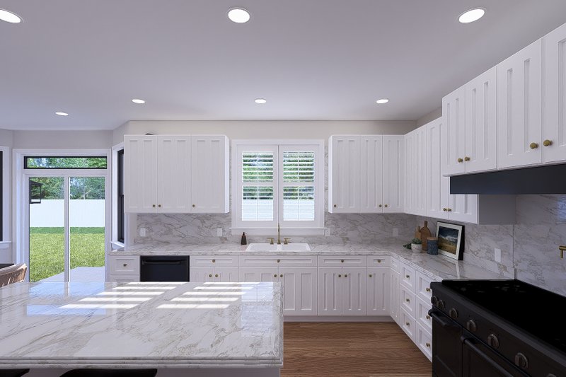 Dream House Plan - Interior - Kitchen for Traditional House Plan #1060-288 - 4 bed, 2.5 bath