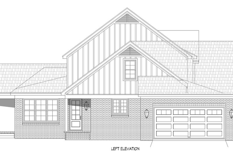 Architectural House Design - Exterior - Other Elevation for Farmhouse House Plan #932-723 - 4 bed, 4 bath