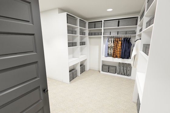 Interior - Master Bedroom 2 for Craftsman House Plan #51-1267 - 4 bed, 3.5 bath