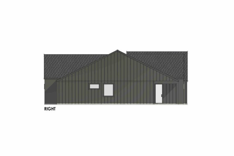 House Design - Exterior - Other Elevation 1 for Ranch House Plan #1096-112 - 3 bed, 2 bath