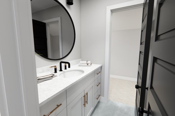 Interior - Bathroom 1 for Farmhouse House Plan #51-1262 - 3 bed, 3.5 bath