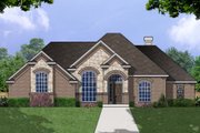 European Style House Plan - 3 Beds 2.5 Baths 1901 Sq/Ft Plan #40-358 