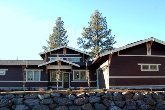 Exterior - Other Elevation for Craftsman House Plan #895-22 - 3 bed, 2 bath