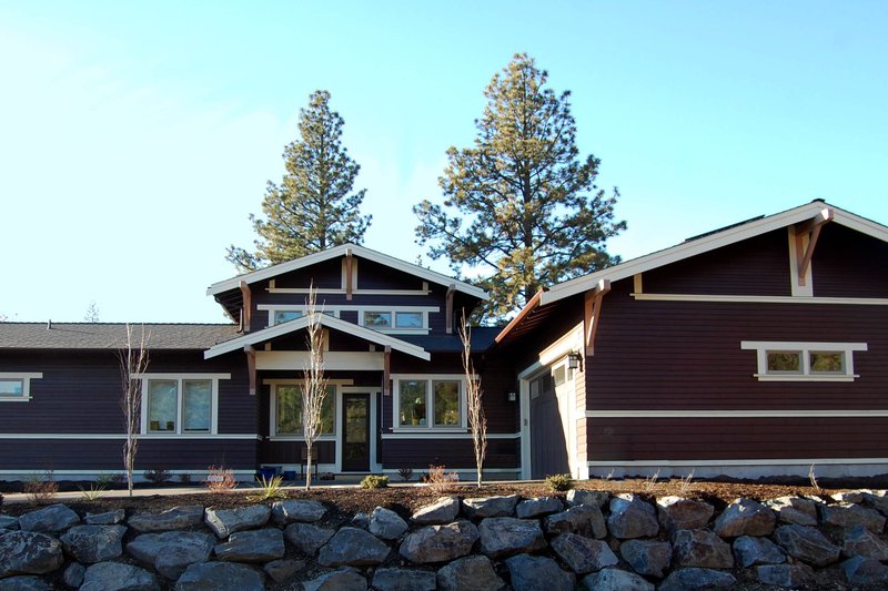 House Blueprint - Exterior - Other Elevation for Craftsman House Plan #895-22 - 3 bed, 2 bath