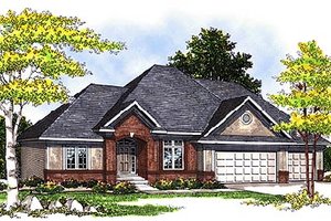 Traditional Exterior - Front Elevation Plan #70-339