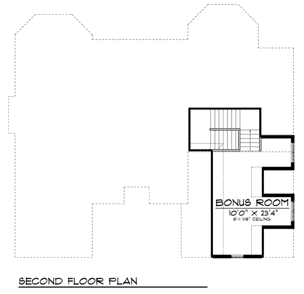 Dream House Plan - Traditional Floor Plan - Other Floor Plan #70-800